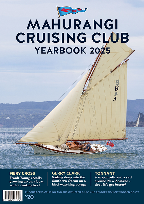 Mahurangi Cruising Club 2025 yearbook cover