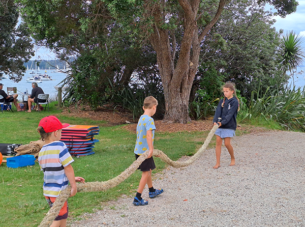 Mahurangi Harbour regatta morning 2023