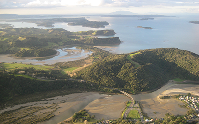 Waiwera–Mahurangi, aerial