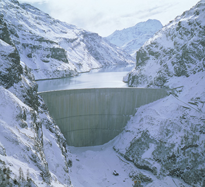 Grande Dixence hydro dam, Switzerland