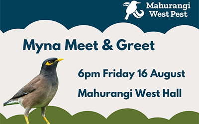 Myna event poster