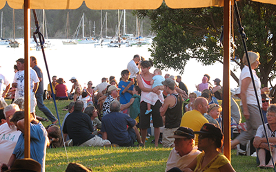 Mahurangi Regatta marquee, 2008